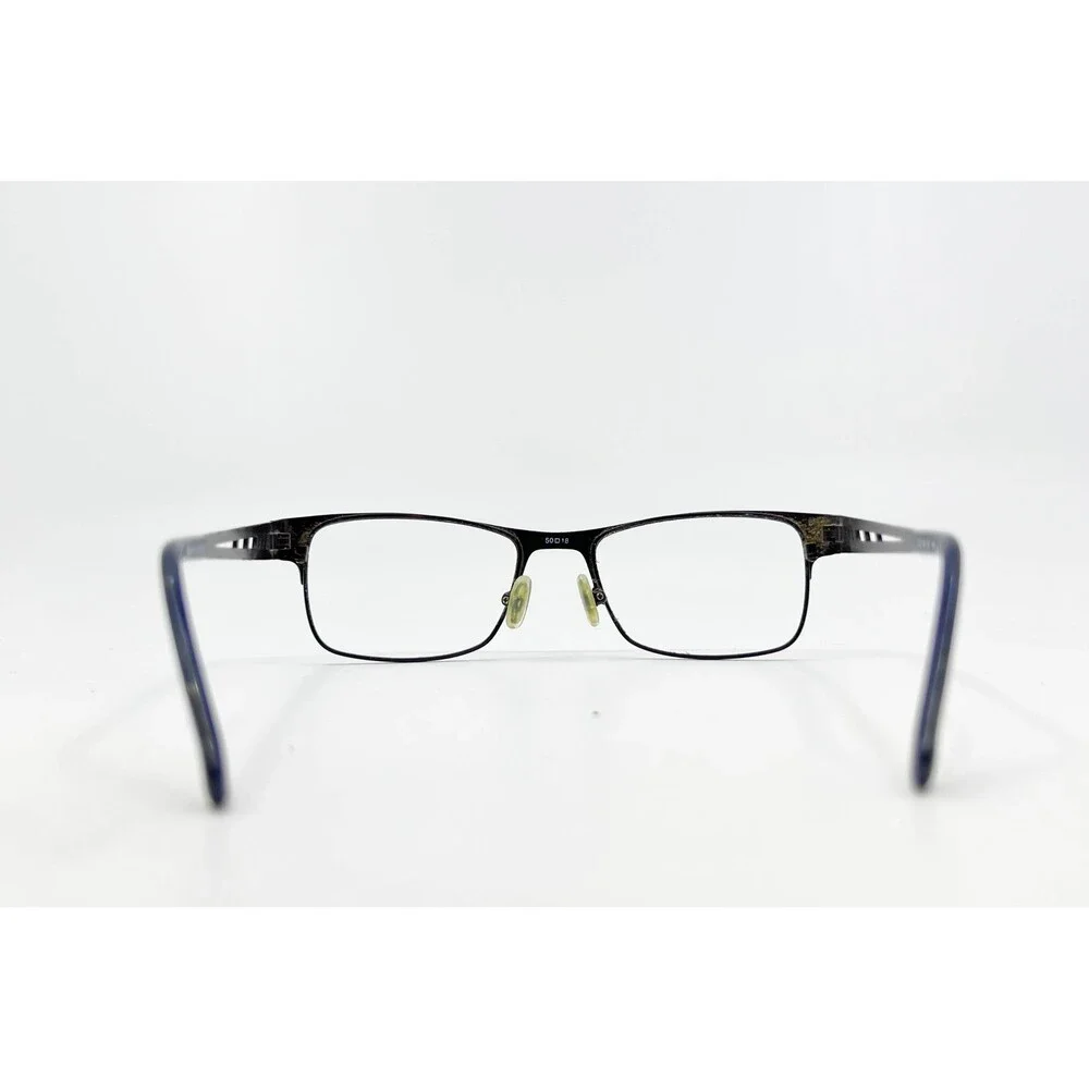B.U.M. Equipment Eyeglasses Navy Brown Supercilious 50-18-135